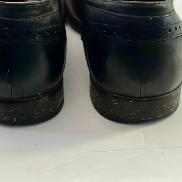 Dolce & Gabbana Black Leather Oxford Shoes